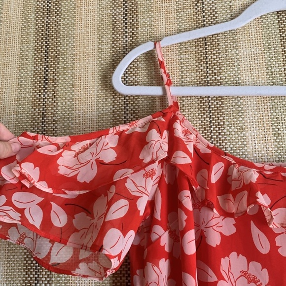 Abercrombie & Fitch Size Small Red Dress Women’s Clothing Summer Dress Fashion - Picture 3 of 4